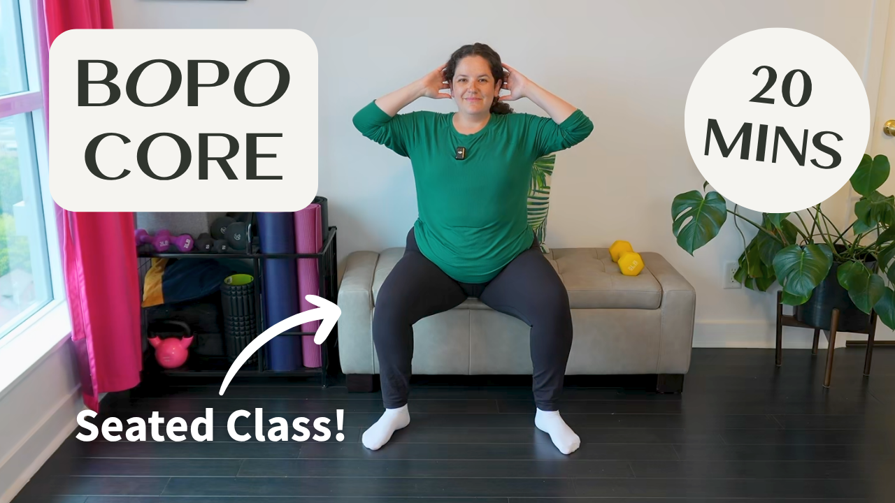 BOPO Core - Seated - 20 Mins