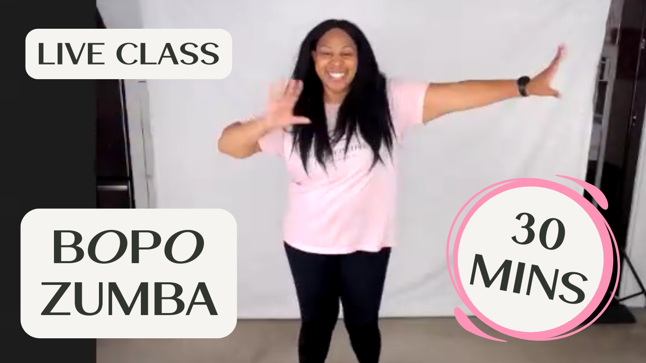 BOPO Zumba - 30 Mins - Live Class Recording