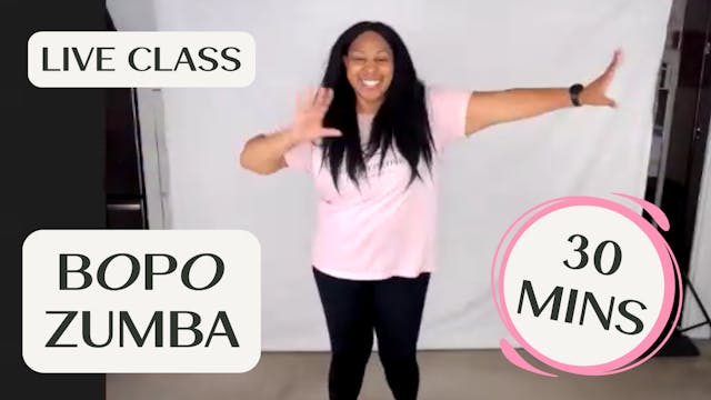 BOPO Zumba - 30 Mins - Live Class Rec...