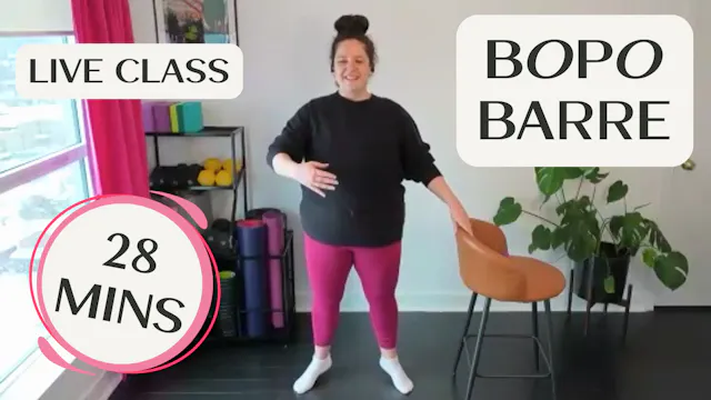 BOPO Barre - 28 Mins - Live Class Rec...