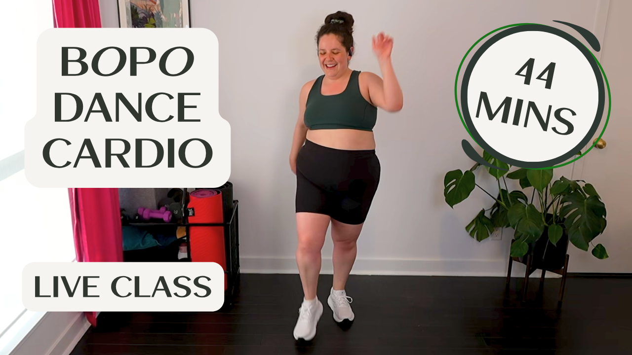 BOPO Dance Cardio - 44 Mins - Live Class Recording