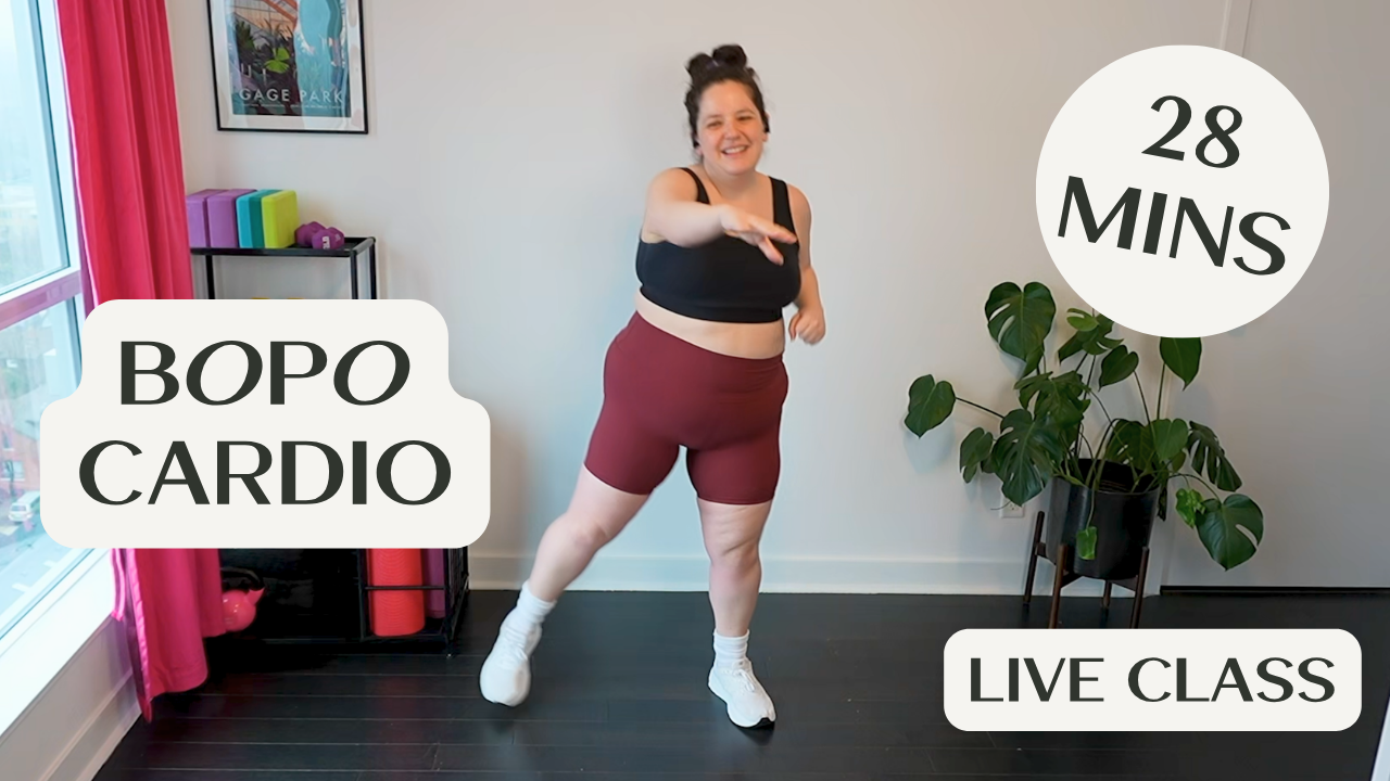 BOPO Cardio - 28 Mins - Live Class Recording