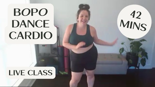 BOPO DANCE CARDIO - 41 Mins - Live Cl...