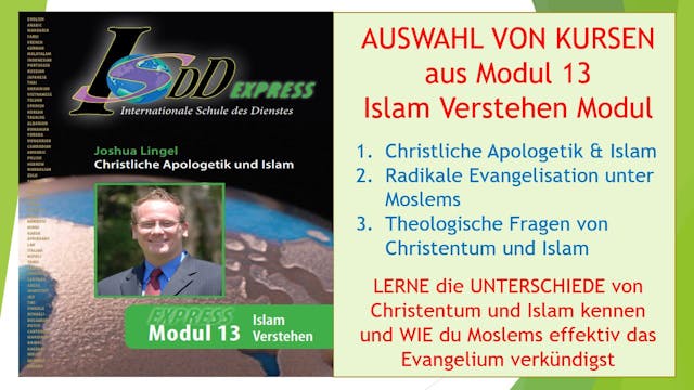 Modul 13 - Islam Verstehen - Auswahl von Kursen