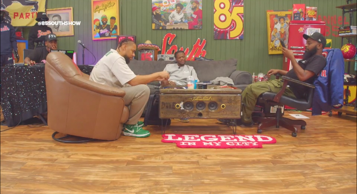 Karlous Miller , Dc Young Fly and Clayton English in the Trap ! |