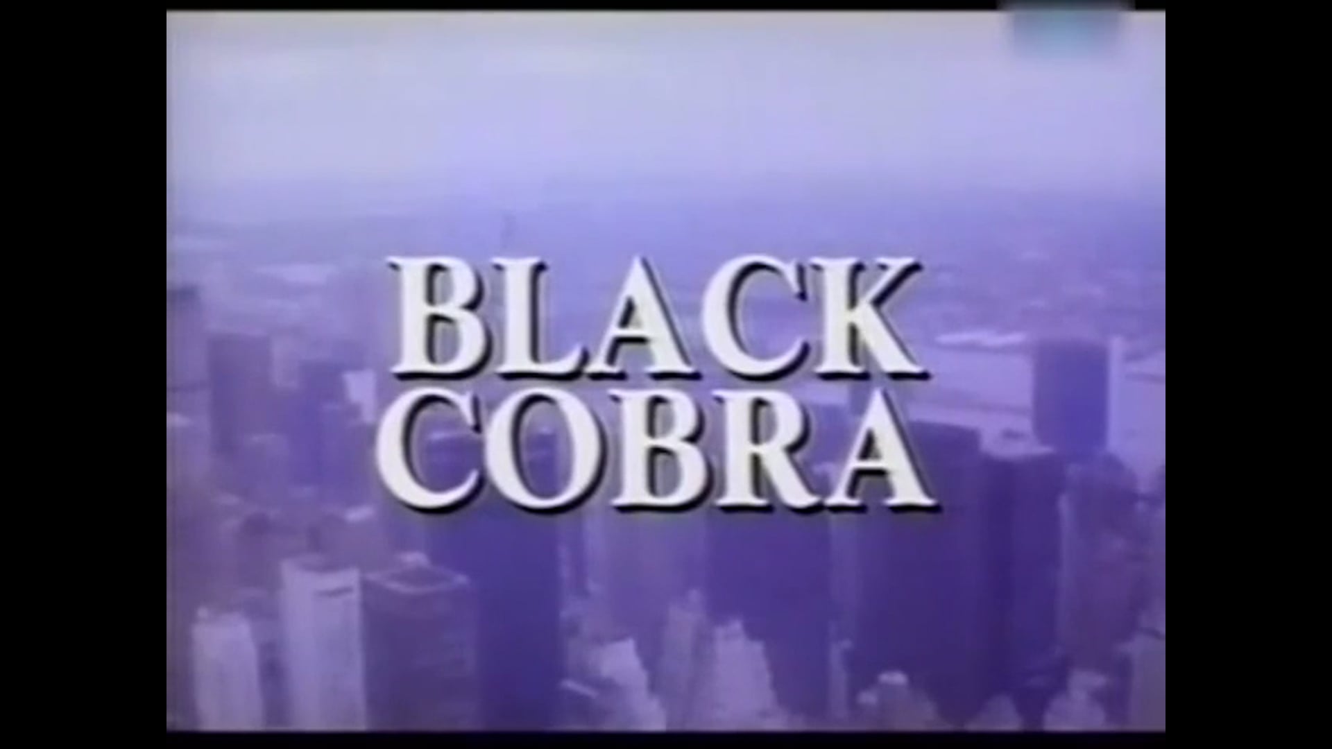 TRAILER: BLACK COBRA