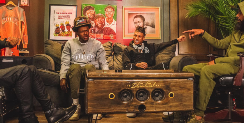 NLE CHoppa in the trap! with DC young Fly, Karlous Miller and Chico BEan 