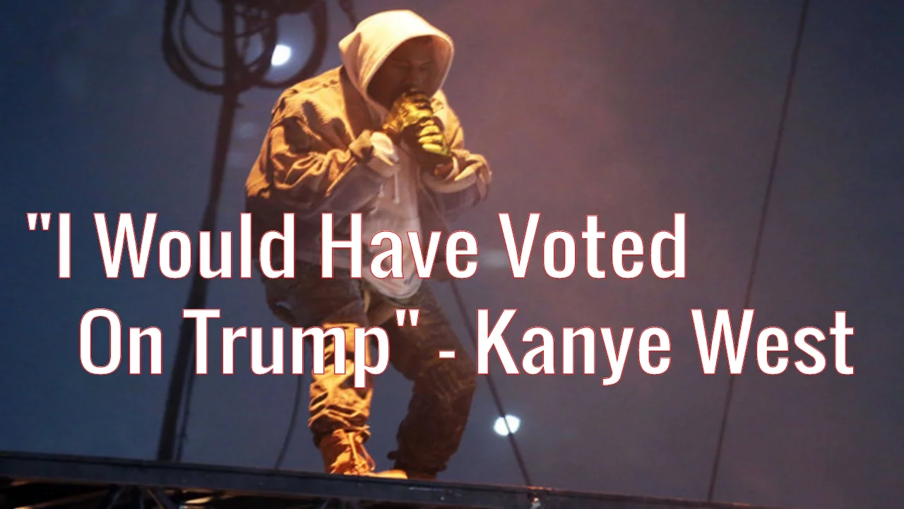 KANYE WEST SUPPORTS DONALD TRUMP On Video Faaawk U Mean