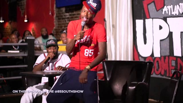 T.I. pulls up to The 85 South Show wi...