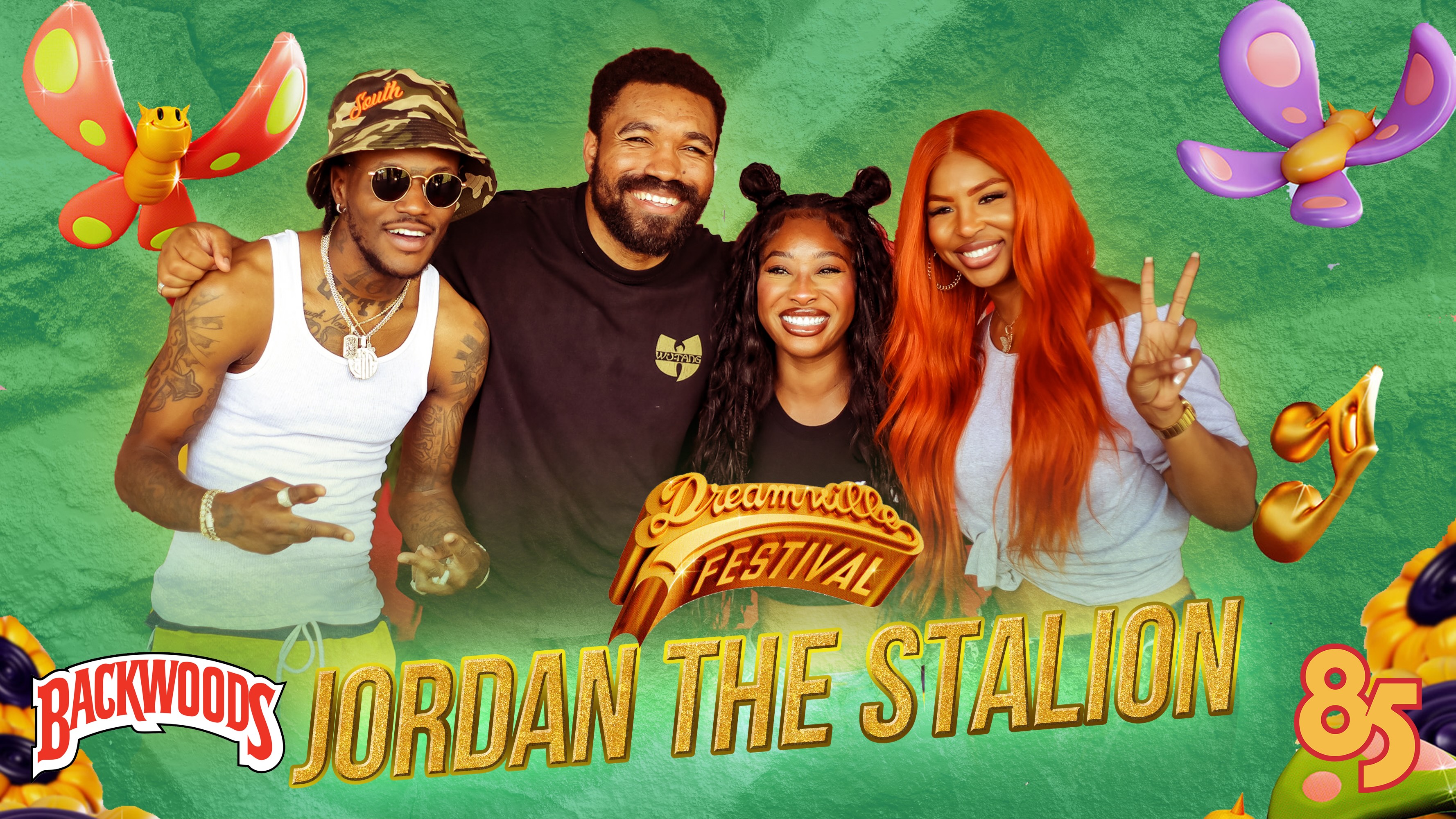 BACKWOODS BACKSTAGE | 85 SOUTH SHOW | JORDAN THE STALION