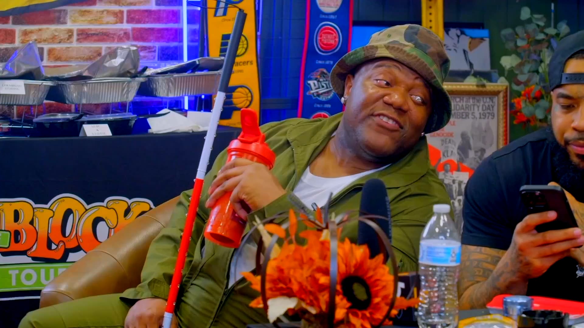 SHORTS | JACK'S BEDAZZLED WALKING CANE TRAPSGIVING