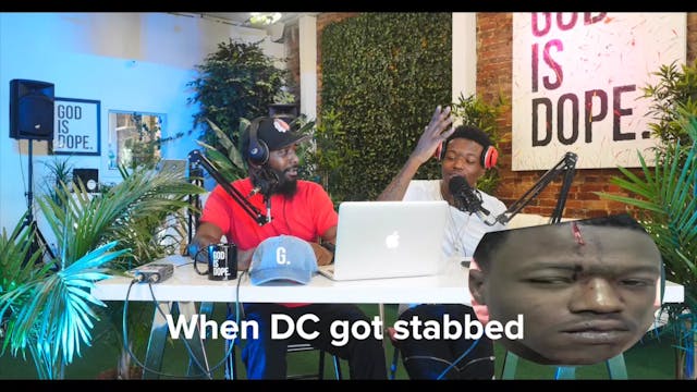 DC Young Fly Got Stabbed And Started ...