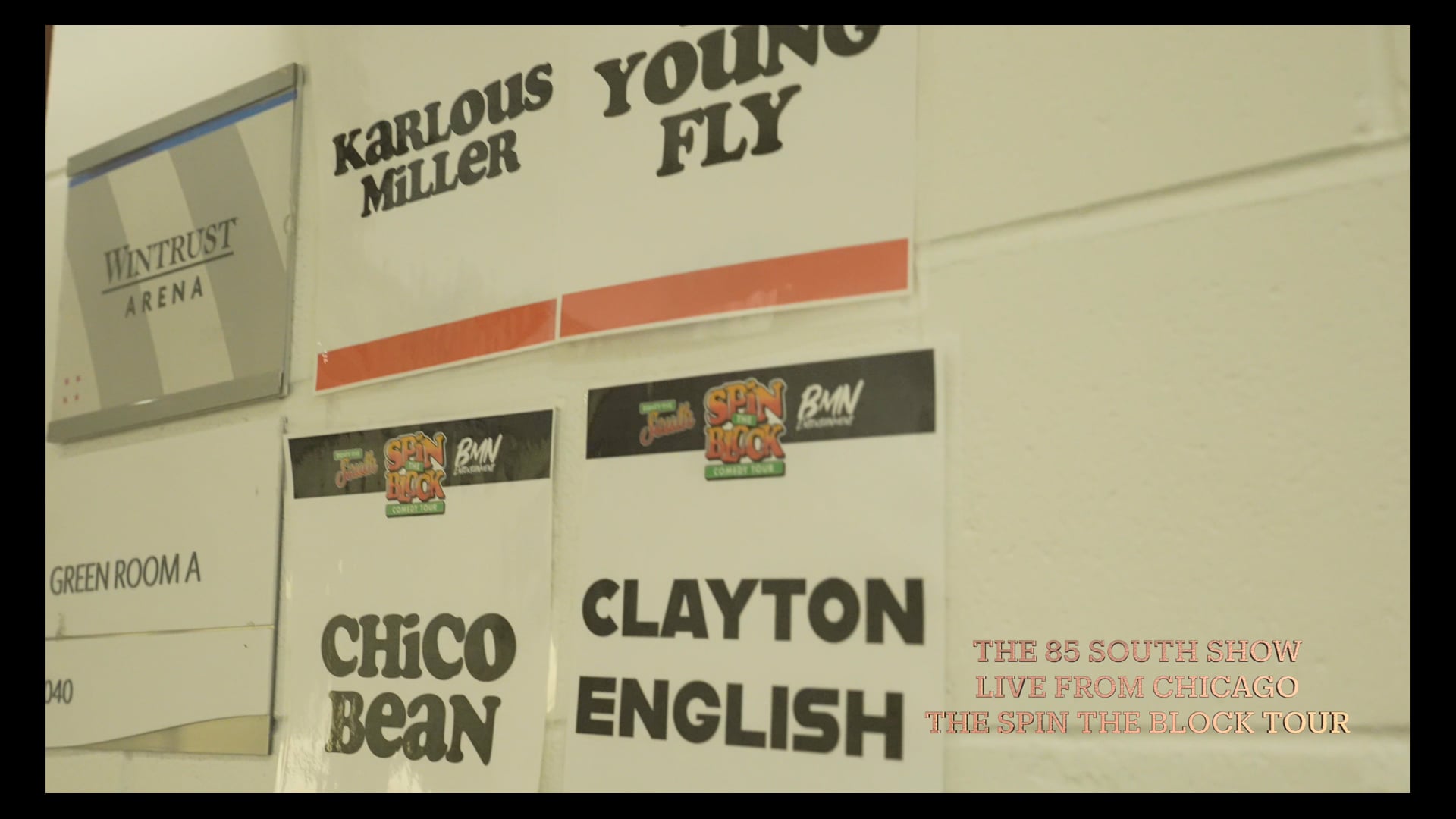 GETTIN MONEY REMIX BACKSTAGE IN CHICAGO