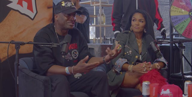 KIRK AND RASHEEDA BACKWOODS BACKSTAGE...