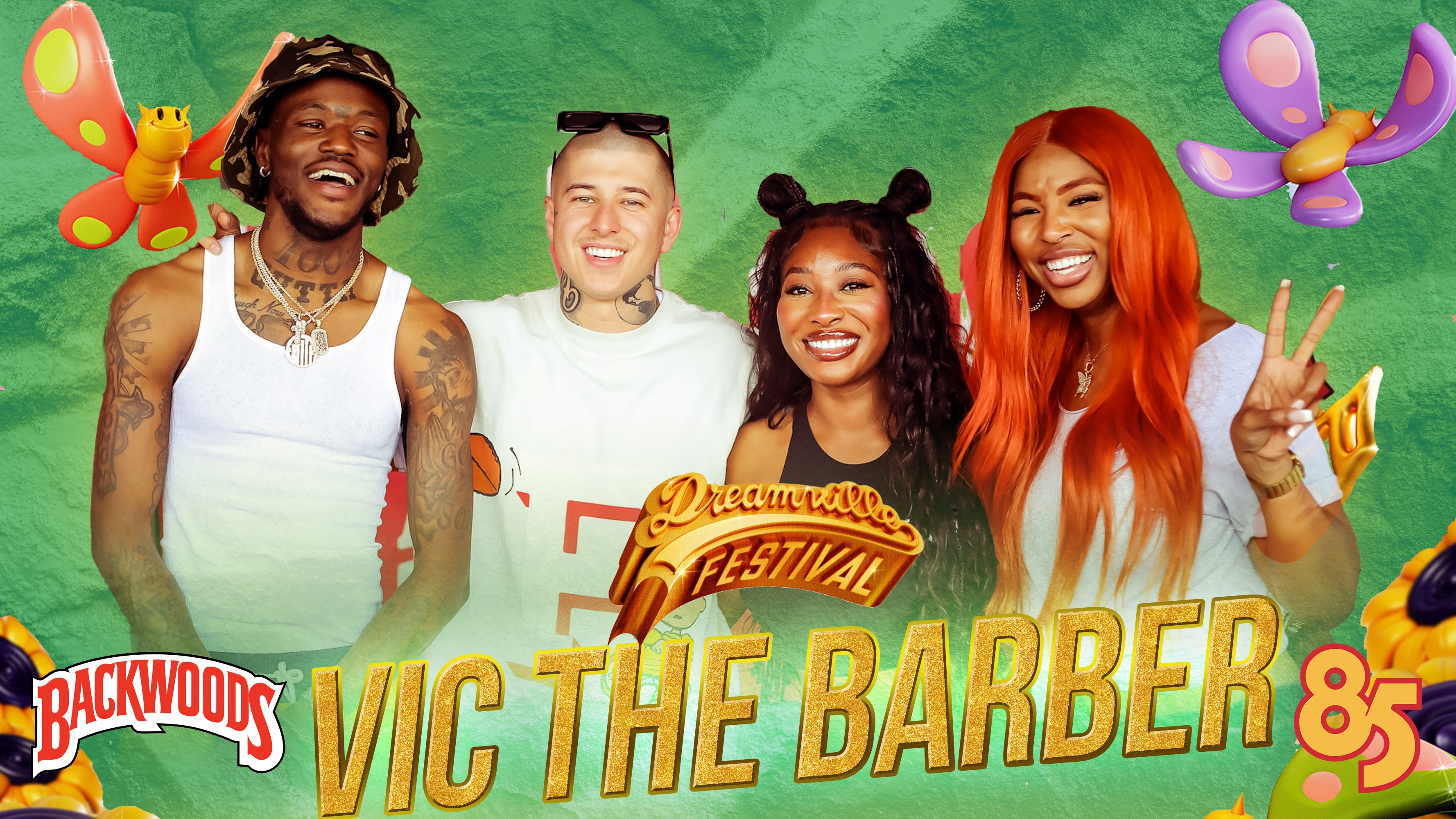 BACKWOODS BACKSTAGE | 85 SOUTH SHOW | VIC THE BARBER