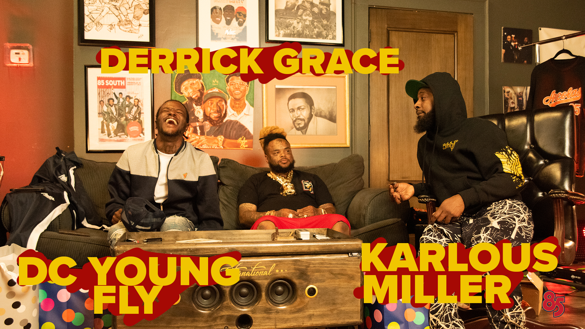 Derrick Grace in the trap! 