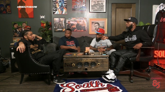Karlous Miller, Chico Bean, Clayton English and Nav Green in the Trap!
