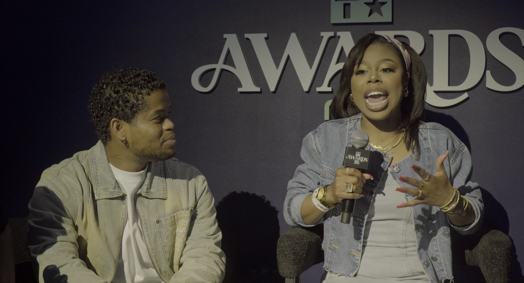 2025 BET AWARDS BACKSTAGE | 85 SOUTH SHOW | ISIAH JOHN & GAIL BEAN