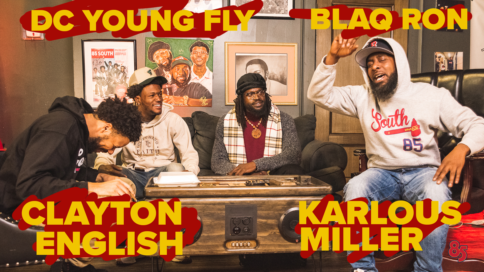 Blaq Ron in the trap! w/ DC Karlous and Clayton EXTENDED CUT 
