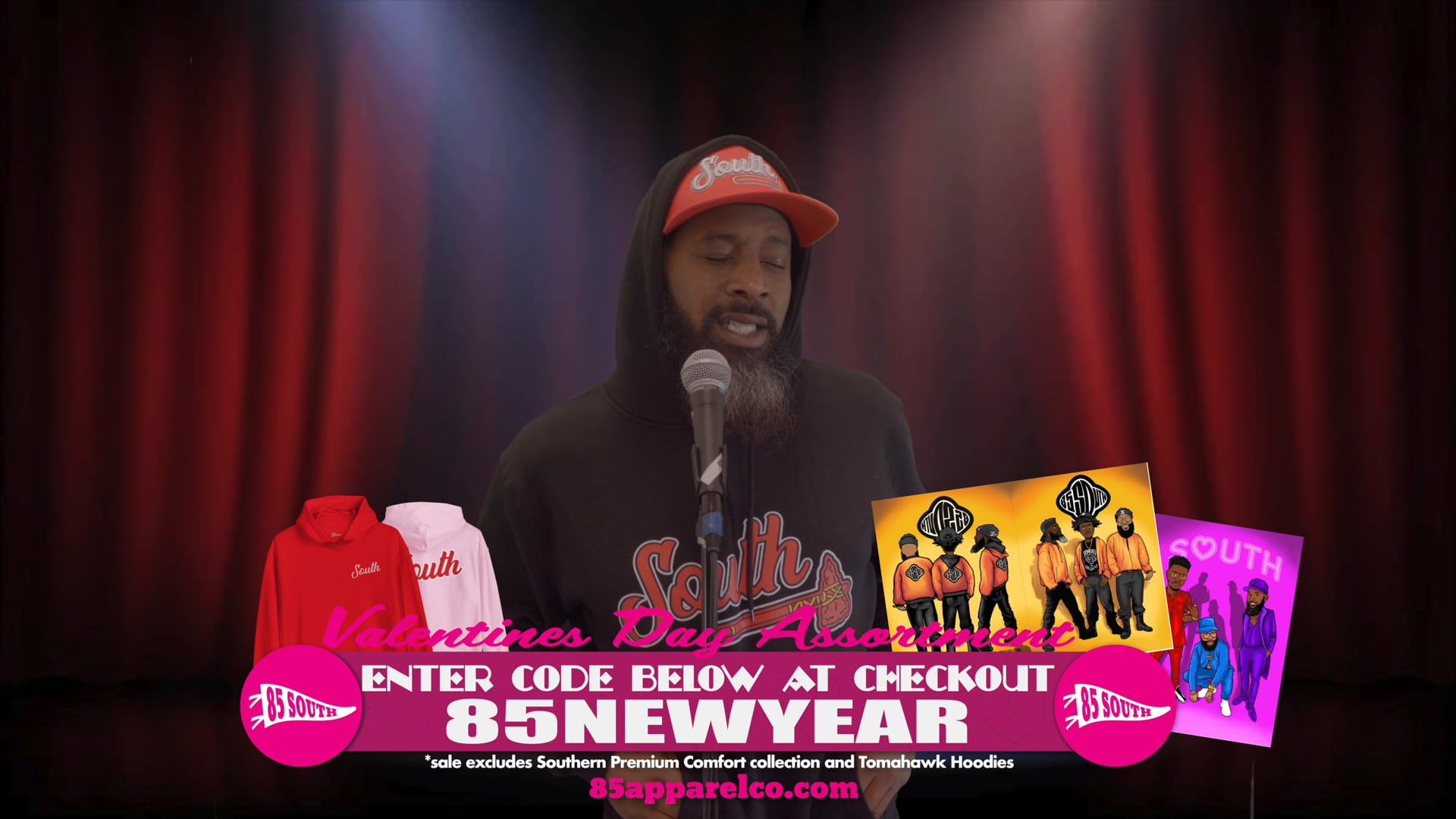 Valentines Day Karlous Miller Advertisement 