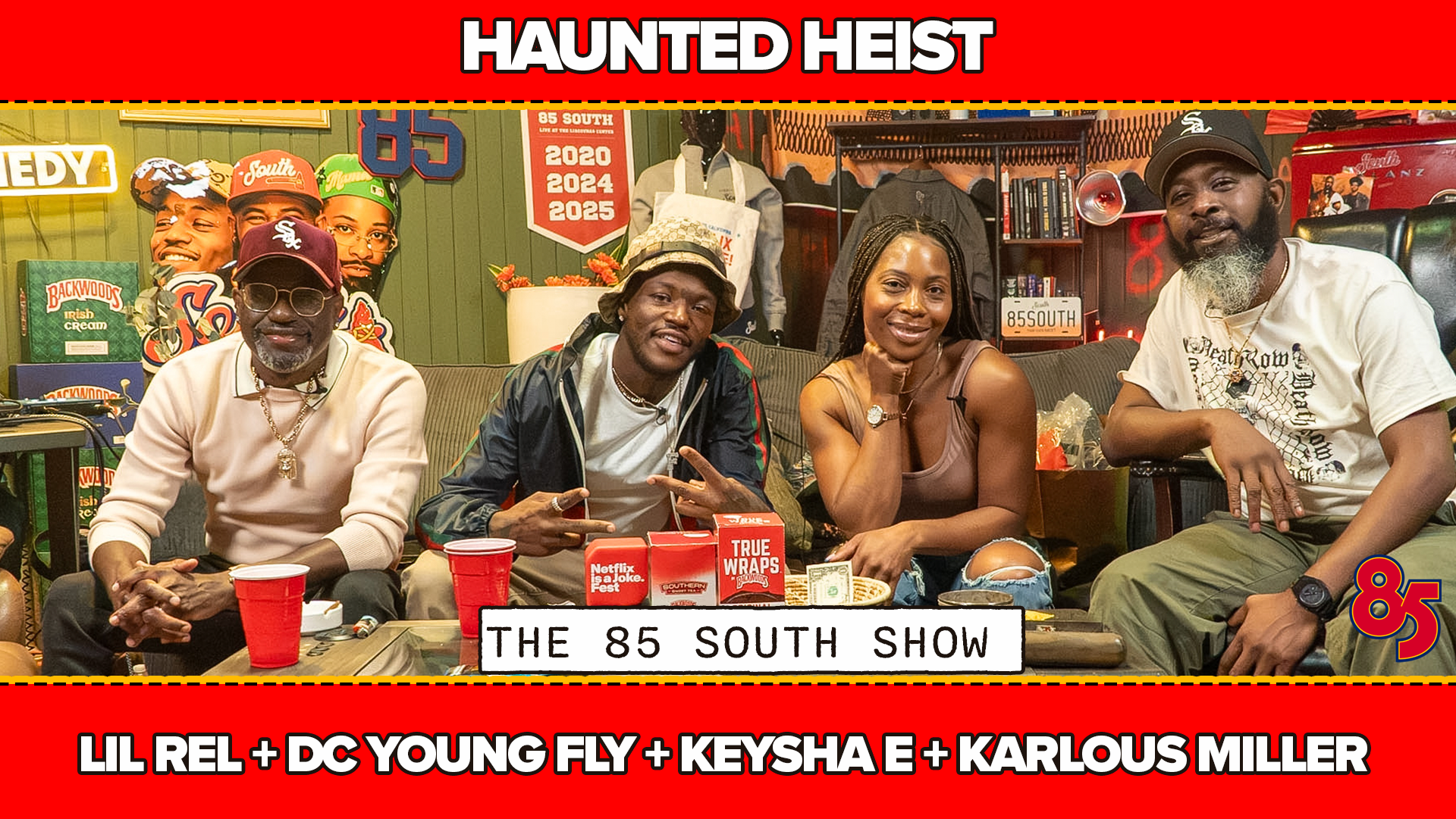HAUNTED HEIST W/  LIL REL, KEYSHA E, KARLOUS MILLER, & DC YOUNG FLY