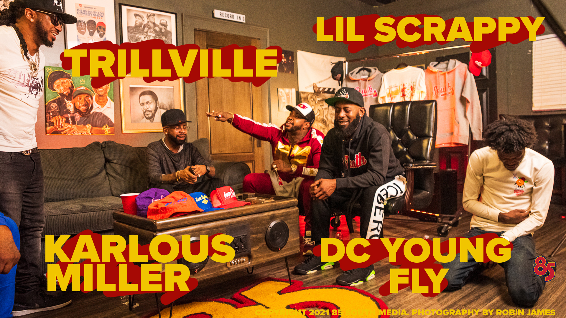 LIL SCRAPPY  &  TRILLVILLE IN THE TRAP! with DC YOUNG FLY & KARLOUS MILLER 4K