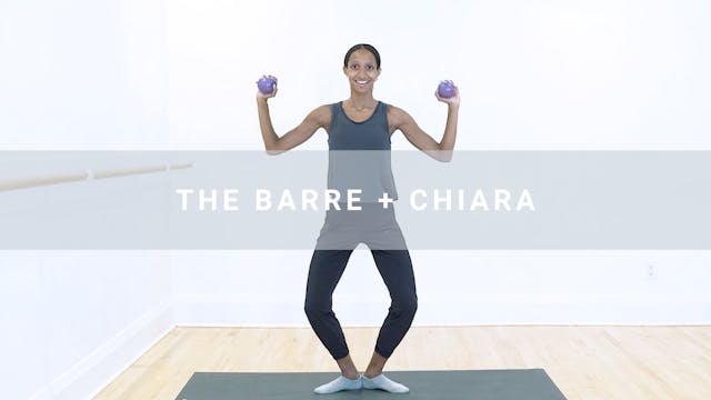 The Barre + Chiara (50 min)