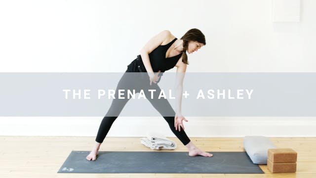 The Prenatal Yoga + Ashley (45 min)