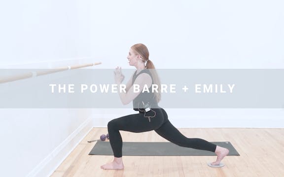 The Power Bar + Emily (47 min)