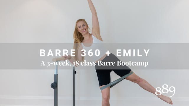 BARRE 360 + Emily Rapley 