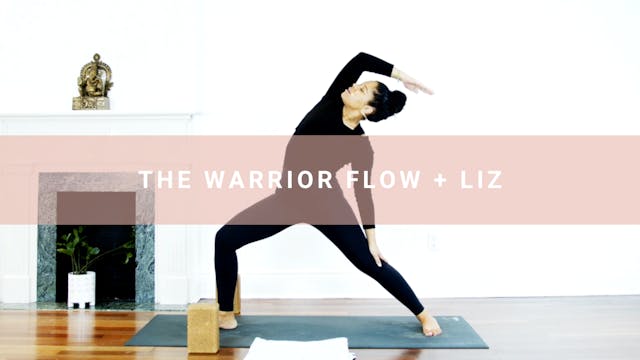 The Warrior Flow + Liz (25 min) 
