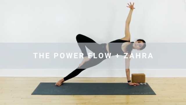 The Power Flow + Zahra (40 min)