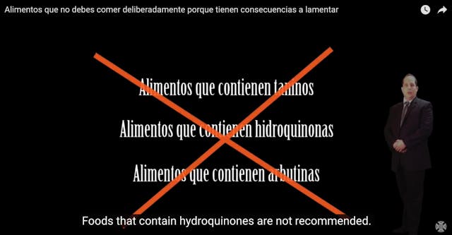 FOODS NOT RECOMMENDED