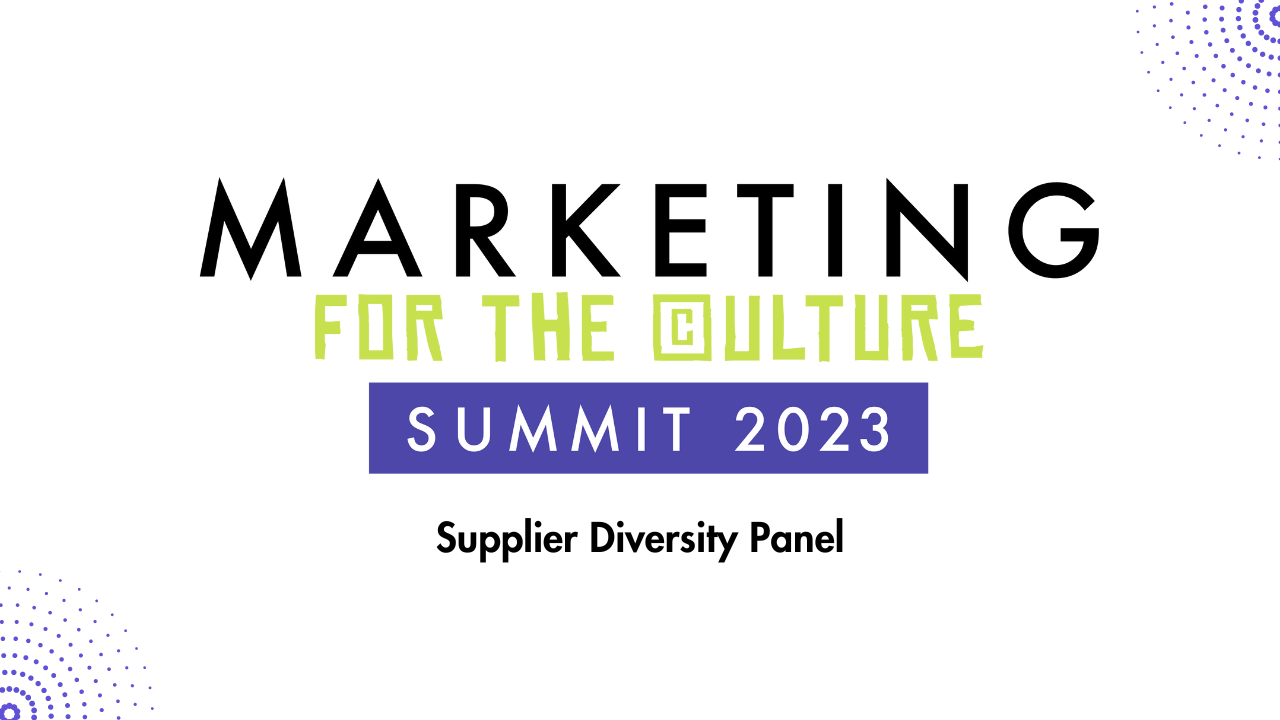 Time to Scale Up- Certifications & Supplier Diversity Panel