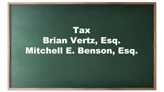 Tax