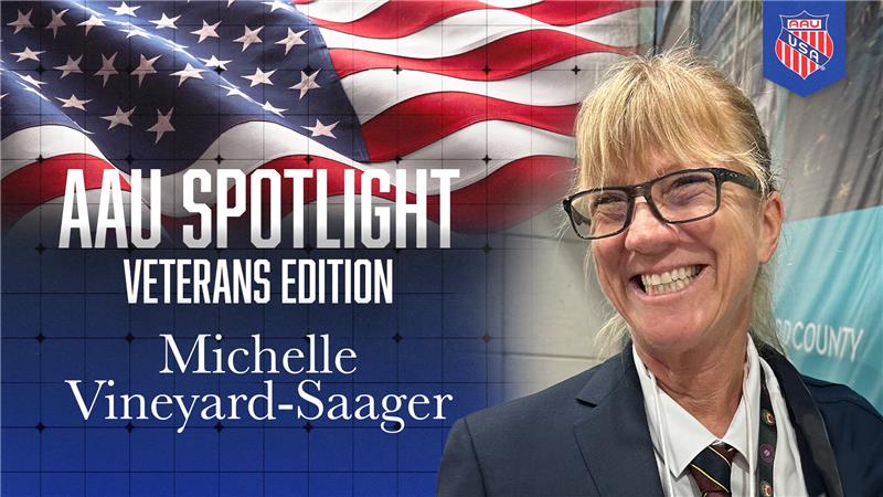 Michelle Saager - AAU Spotlight: Veteran's Edition