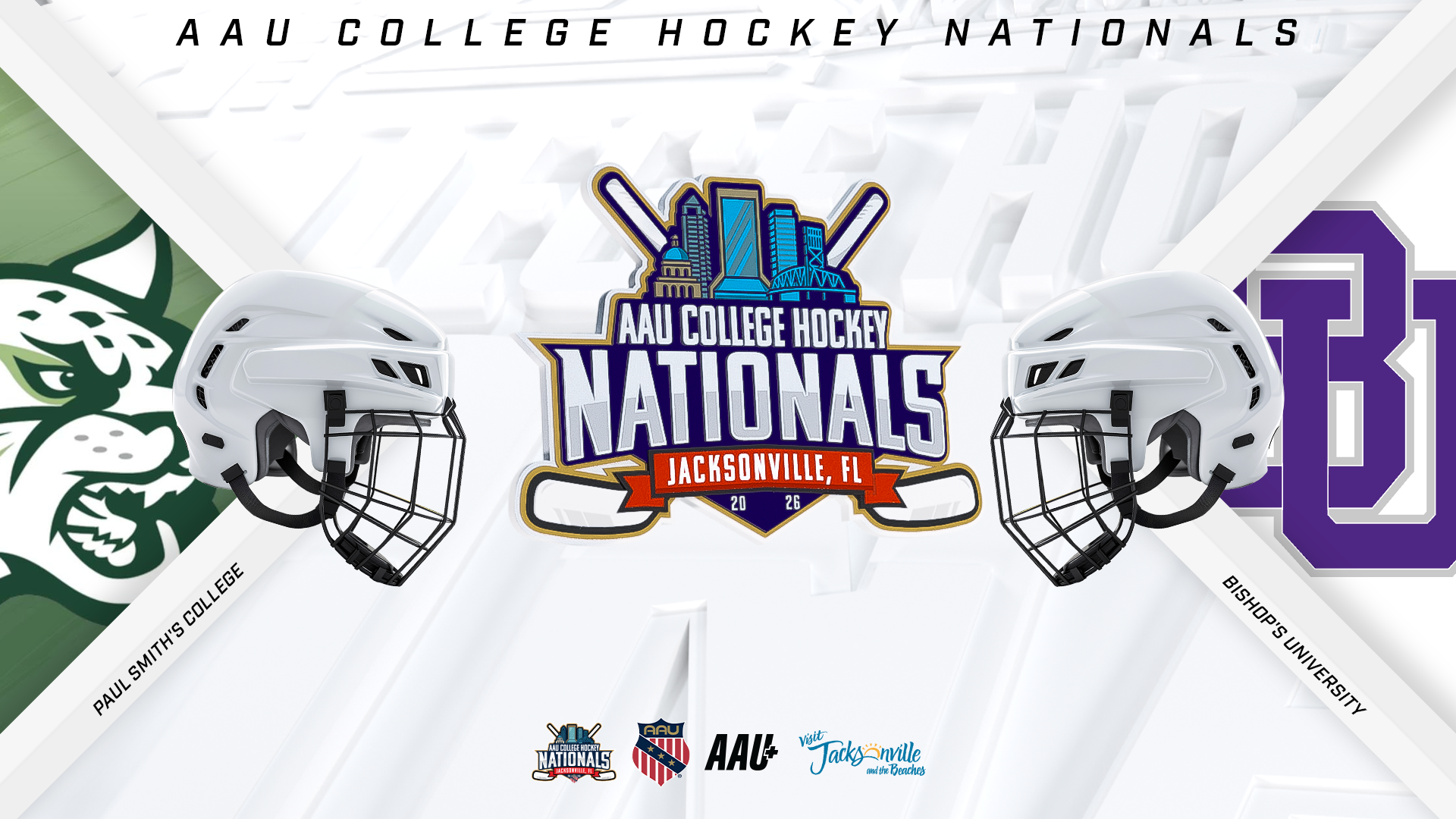 3/8 | Rink 1 | 11:00 AM | Paul Smith's College vs Bishop's University - REPLAY