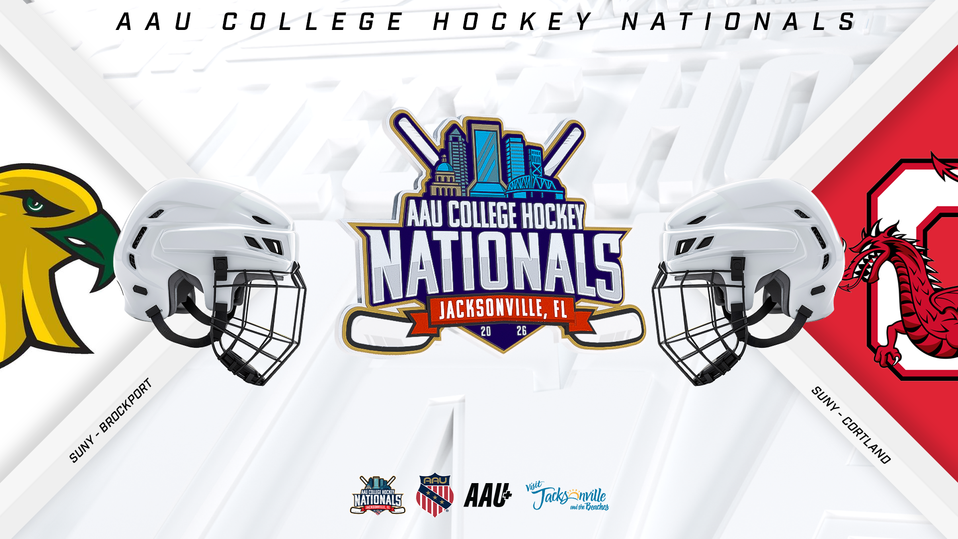 3/8 | Rink 1 | 8:00 AM | SUNY - Brockport vs SUNY - Cortland - REPLAY