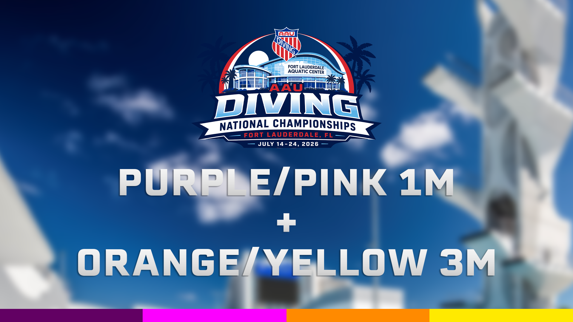 7/16	| Purple/Pink 1M + Orange/Yellow...