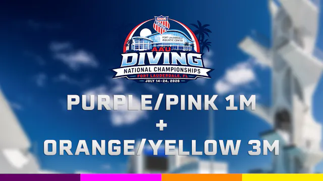 7/16	| Purple/Pink 1M + Orange/Yellow...