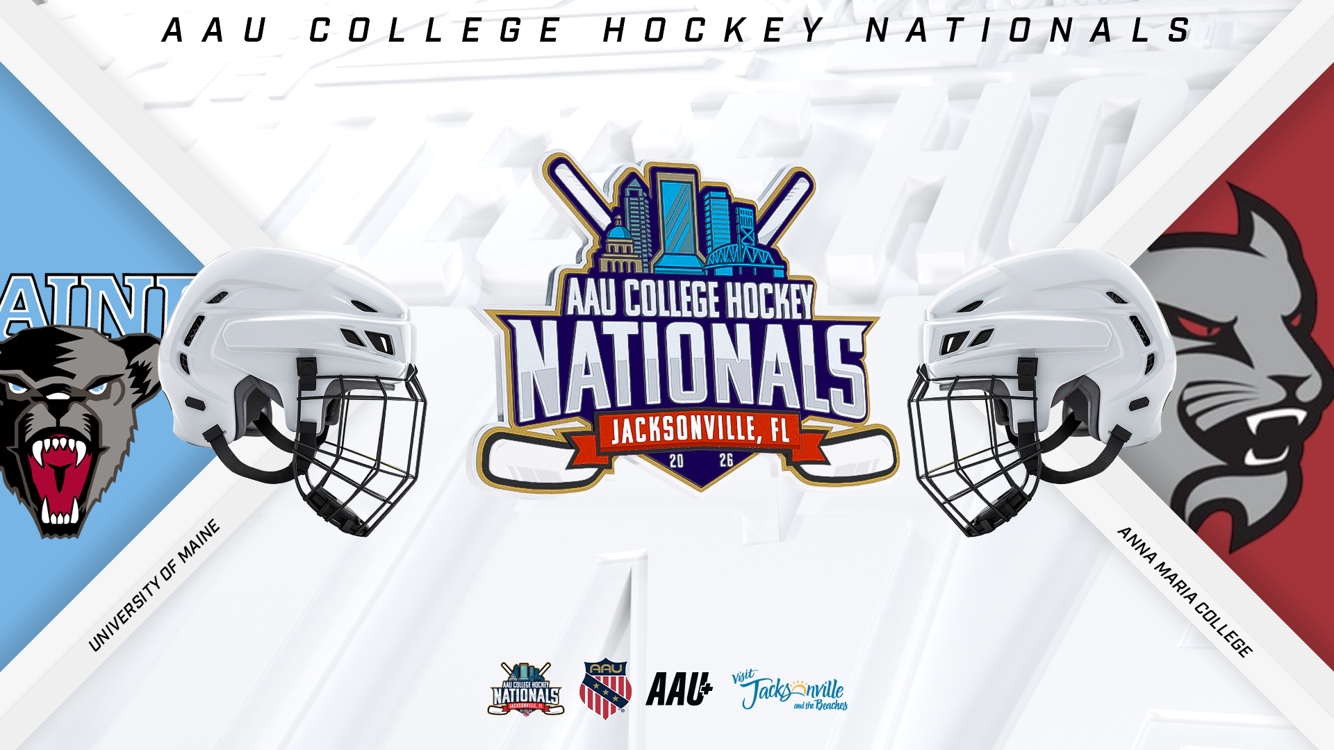 3/7 | Rink 2 | 11:30 AM | University of Maine vs Anna Maria College - REPLAY