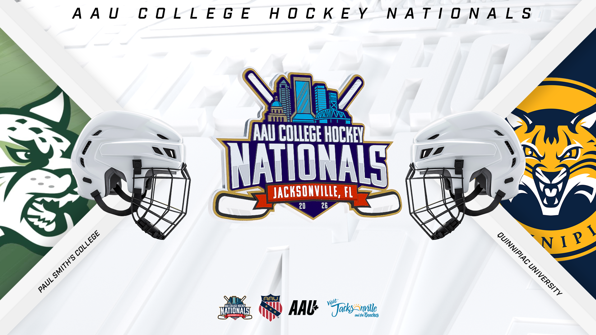 3/8 | Rink 1 | 2:00 PM | Paul Smith's College vs Quinnipiac University - REPLAY
