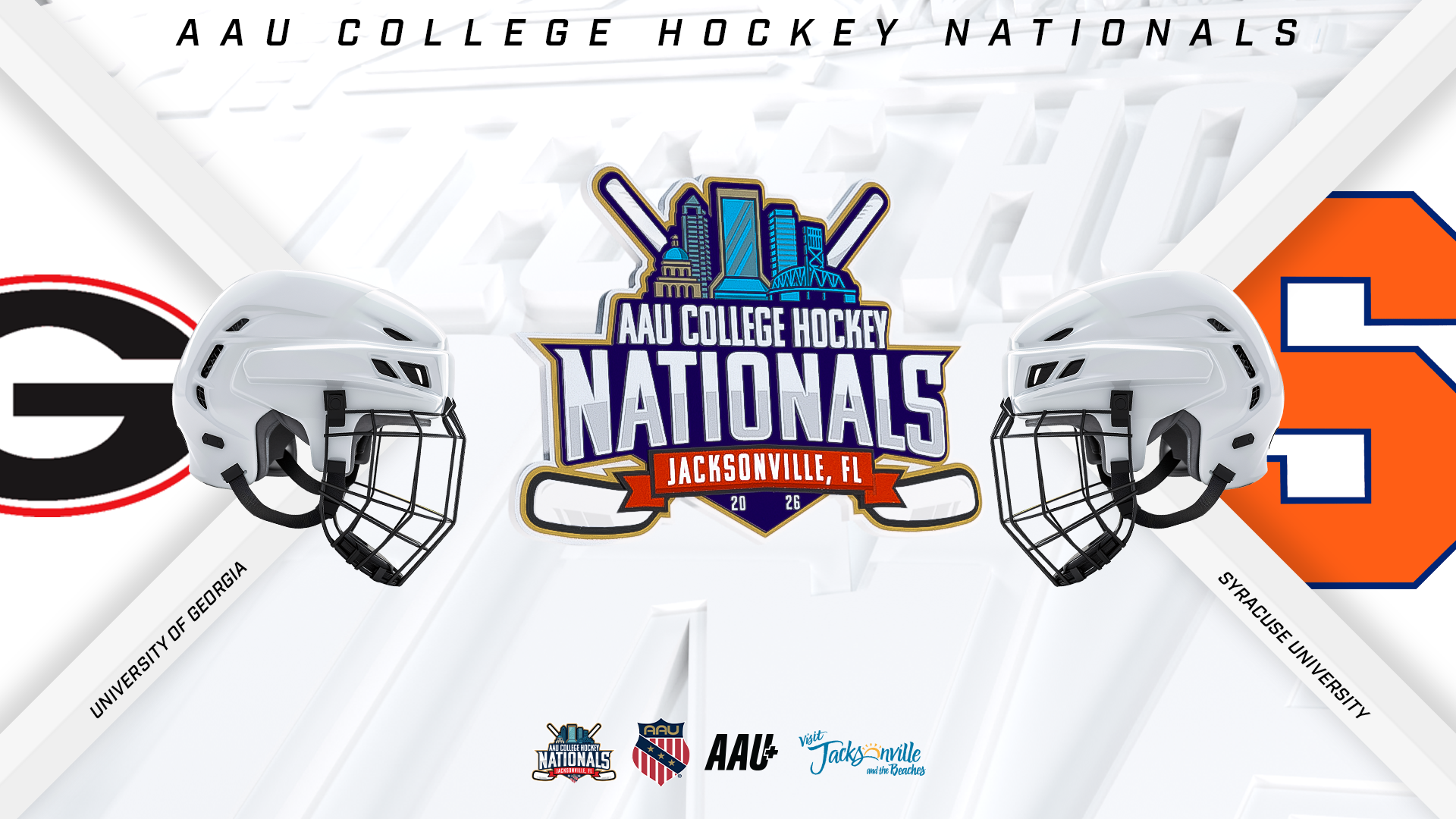 3/7 | Rink 1 | 5:00 PM | University of Georgia vs Syracuse University