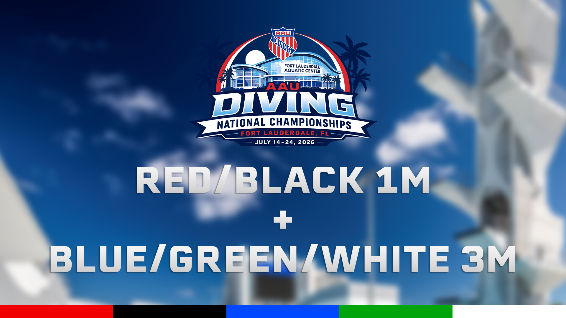 7/16	| Red/Black 1M + Blue/Green/Whit...