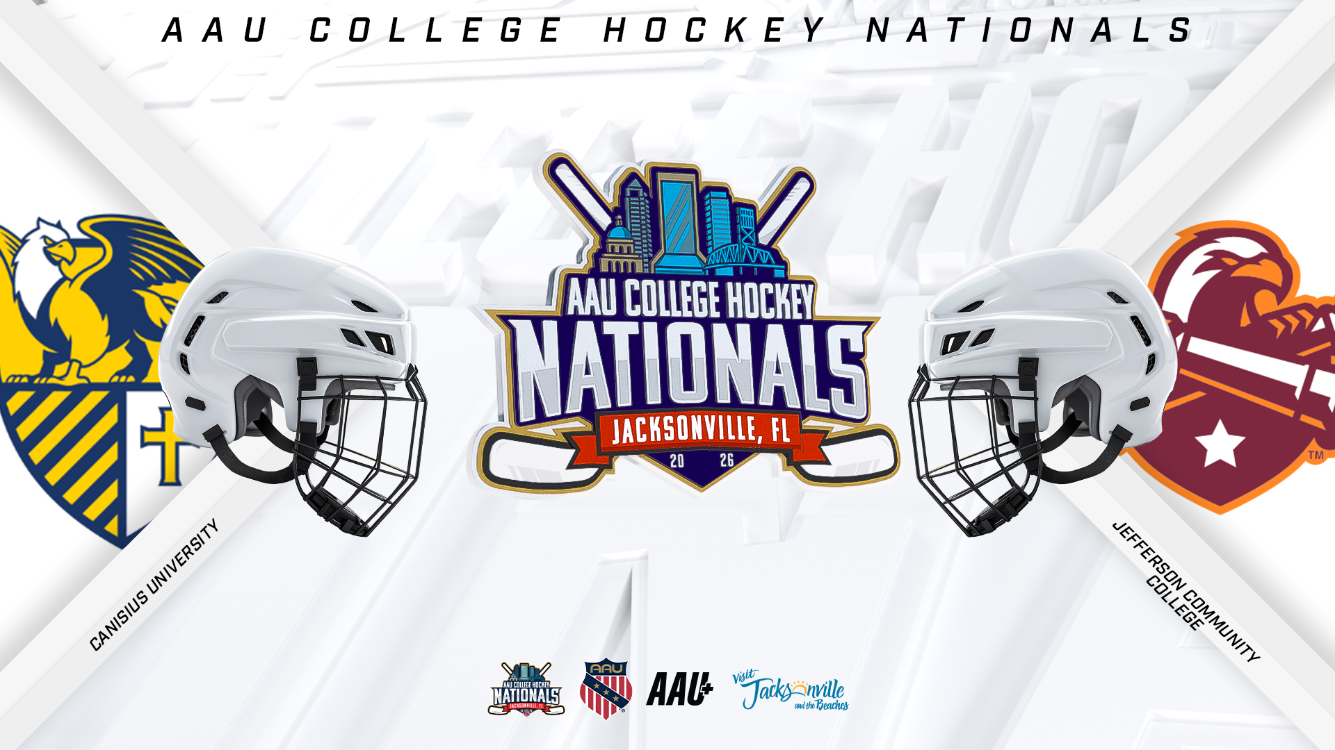 3/13	| Rink 2 | 8:00 AM | Canisius vs  Jefferson Community College - REPLAY