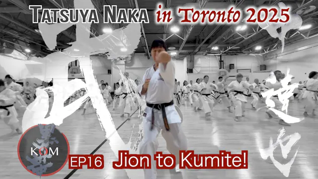 Jion to Kumite! Naka Sensei in Toront...