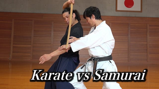 Karate vs Samurai Sword and Staff【Kur...
