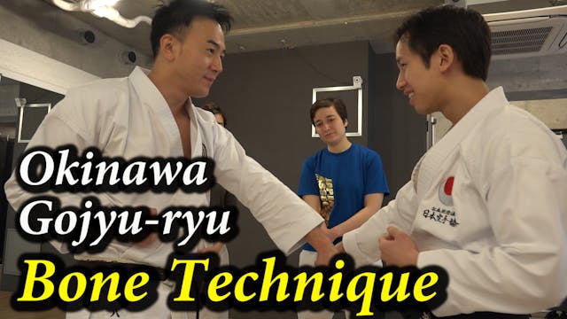 Bone Technique, Okinawa Gojyu-ryu Cla...