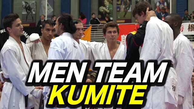 2017 JKA WOLRDS MEN TEAM KUMITE