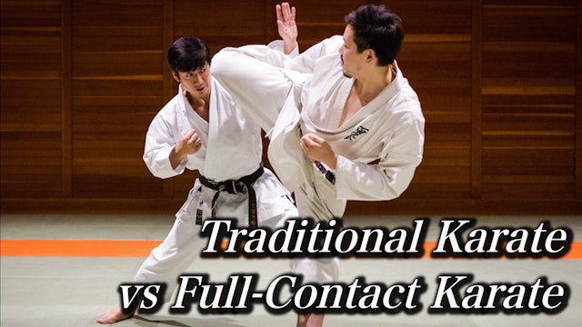 JKA style VS Kyokushin style Karate  (5-Minute Preview)
